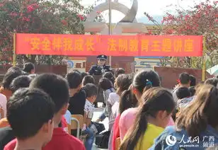 法制教育进校园安全成长牢记心