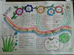 五一的手抄报