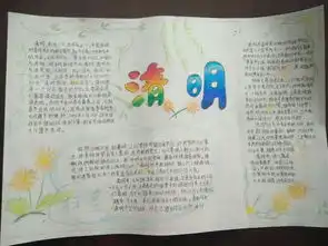 金粟小学清明手抄报展评活动顺利结束