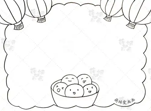 牛年春节主题手抄报模板大全,简单又漂亮,家长可收藏备用