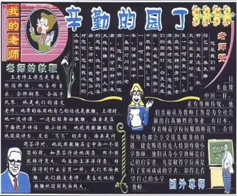 教师节黑板报谢谢您,您辛苦了