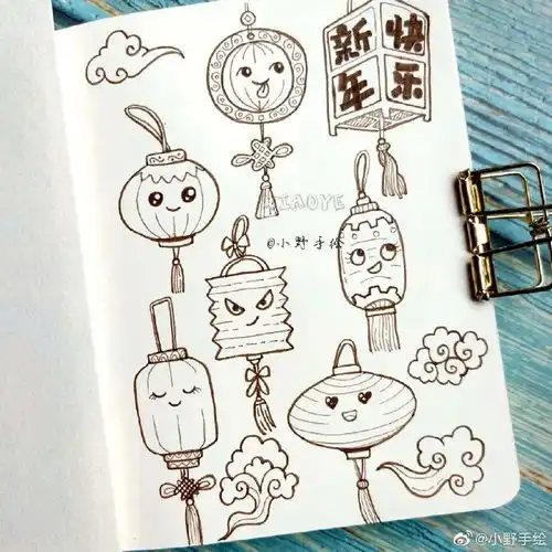 树华美术牛年春节手抄报教程合集准备好了,创意抢先看