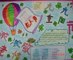 重阳节手抄报九九重阳节的手抄报资料