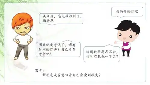 4.2深深浅浅话友谊22张幻灯片