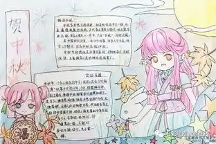 中秋精美手抄报,孩子一定用得着