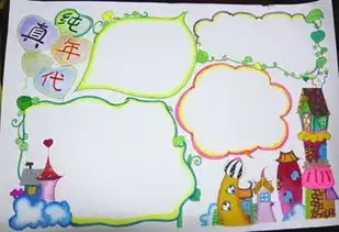 手抄报版面设计图花边什么样的简单又漂亮