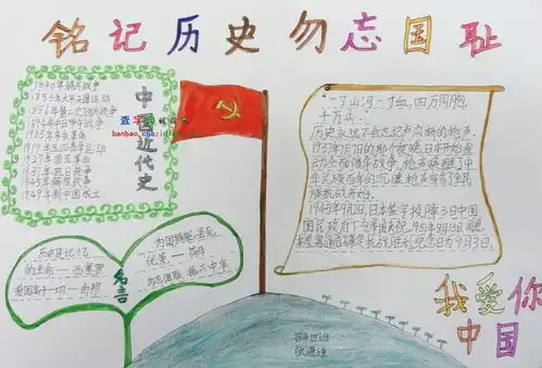 勿忘国耻强我中华手抄报大全设计勿忘国耻强我中华手抄报大全图片查字典板报网