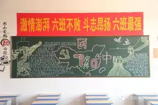 我爱您,祖国诗经学校初中部开展迎国庆黑板报展示活动