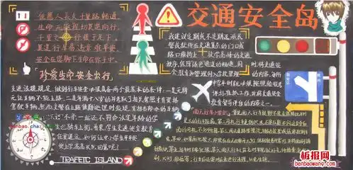 安全驾驶文明出行的黑板报