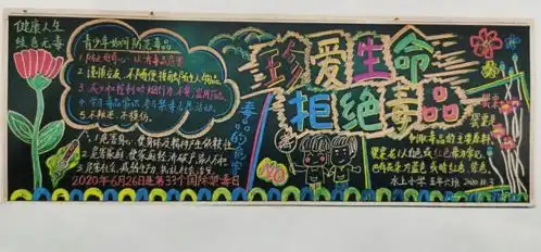 南开区禁毒办开展中小学毒品预防教育主题板报设计大赛活动