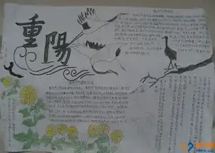 重阳节手抄报怎么画