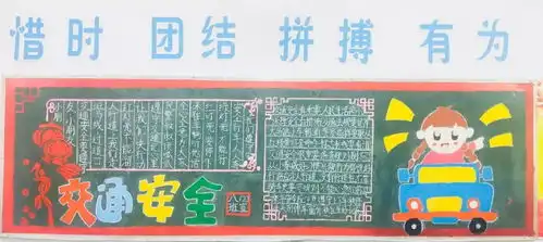 细节阳光十二月份主题黑板报展播