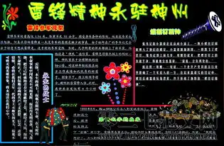 最新学雷锋黑板报内容欣赏