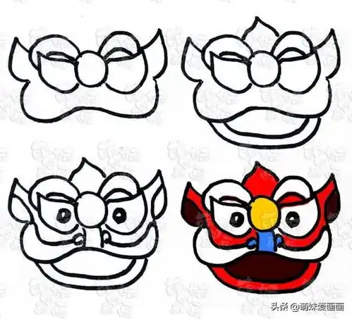 线条边框简笔画图片大全春节学画简笔画春节手抄报标题边框装饰图案绘制技法大全...