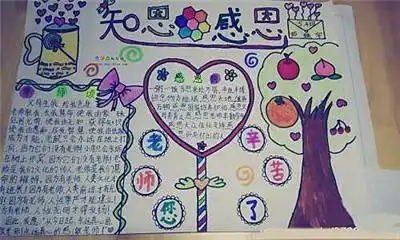 2020年庆祝教师节手抄报图片5张