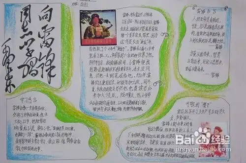 雷锋手抄报大全
