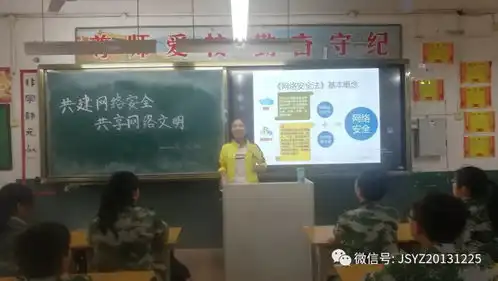 济水一中开展网络安全教育宣传周活动