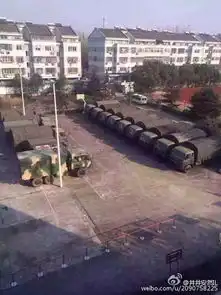 乌镇小学里解放军和武警留下精美黑板报9