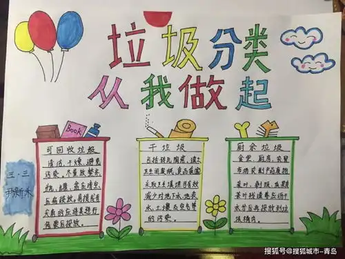 用精美手抄报,倡低碳环保理念青岛李沧区实验小学的绿色艺术展