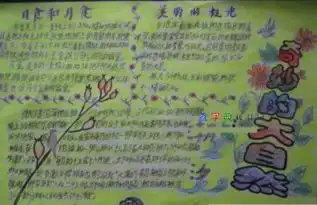 关于月亮和太阳的手抄报