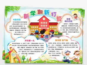 走进新学期小报新学期新打算新希望手抄报暑假开学电子小报图片模板worddoc设计图下载其他大全编号18797008