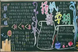 2018新学期创意开学黑板板内容三年级