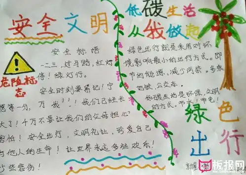 低碳生活手抄报图片,低碳生活从我做起
