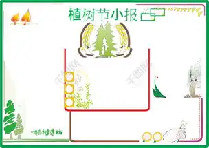 植树节小报模板免费下载doc格式编号20152715千图网