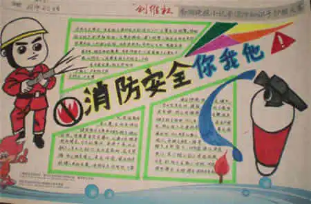 消防安全手抄报内容森林消防