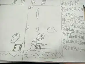仿写小鱼的梦龙祥路小学一年级四班手抄报