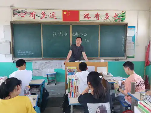 防溺水教育不松懈中学生安全有保障淅川县香花初中防溺水开展常规