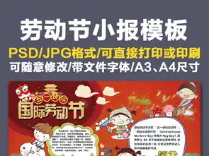 劳动节小报模板图片设计素材高清psd下载118.19mb五一劳动节大全
