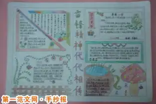 有关学雷锋的手抄报学雷锋纪念日
