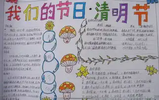 清明手抄报版面设计
