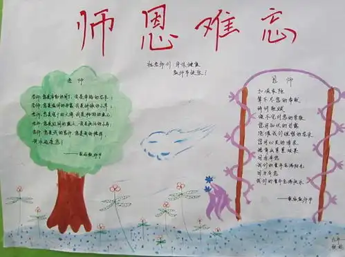 三年级教师节黑板报图片