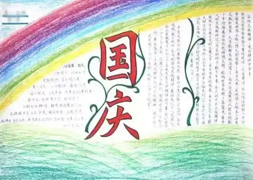 孩子国庆手抄报作业就靠它了赶紧收藏