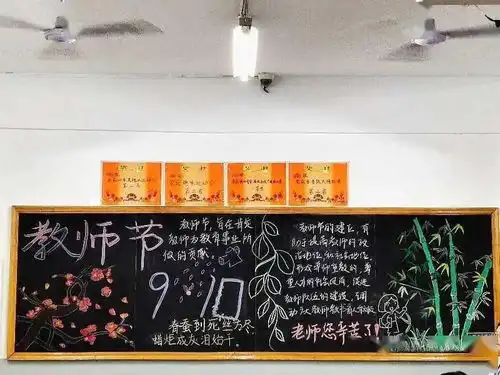 中文系感恩教师防疫知识宣传主题板报评比