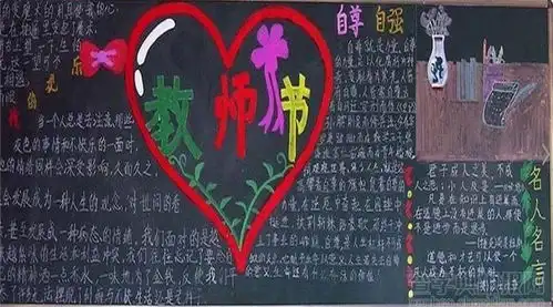 教师节黑板报图片大全2021年设计教师节黑板报图片大全2021年图片查字典板报网