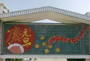 教师教育学院举办庆元旦迎新年主题黑板报创作设计大赛