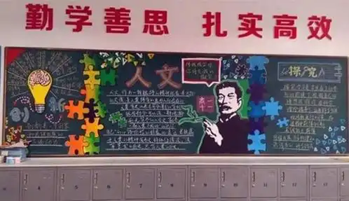 00后画的黑板报过于逼真,网友们直呼这是粉笔画出来的吗