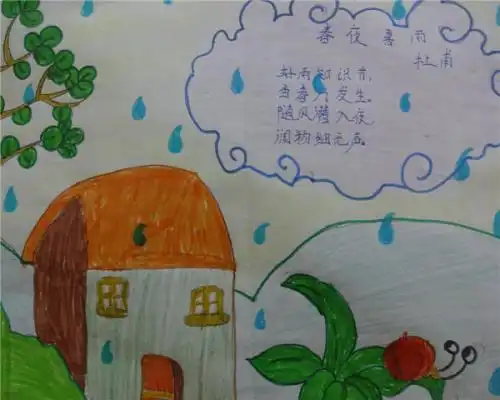 求漂亮又容易画的手抄报图片