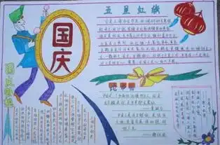 小学国庆节手抄报图片