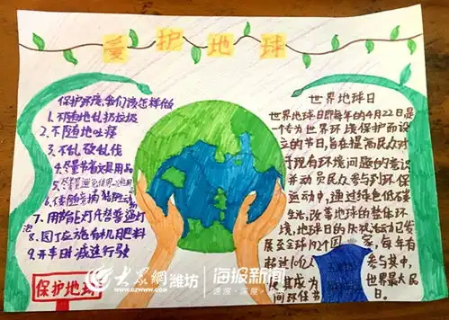 青州市传泰希望小学开展世界地球日宣传活动