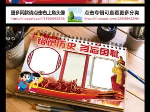 铭记历史勿忘国耻小报爱国手抄报电子小报图片素材psd模板下载144.47mb其他大全其他