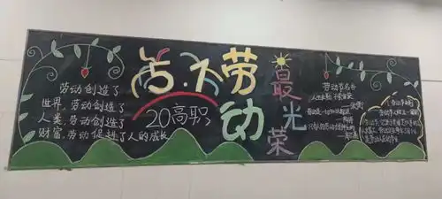 劳动铸就新征程化工专业学院开展劳动主题教育宣传周活动