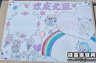 庆祝元旦手抄报文字内容