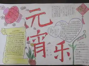 元宵节手抄报