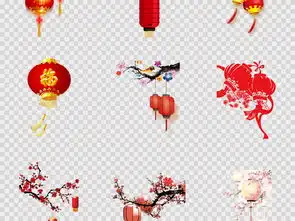 2019猪年新年红色灯笼装饰海报png素材图片设计高清模板下载54.90mb灯笼剪纸大全