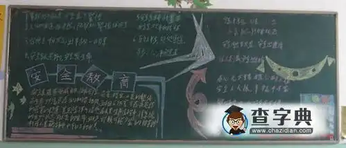 安全教育主题黑板报图片设计安全教育主题黑板报图片查字典板报网