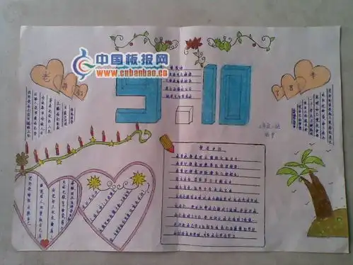 感念师恩手抄报图片设计感念师恩手抄报图片查字典板报网